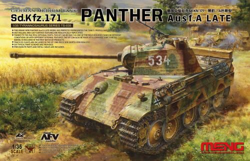 MENG-Model TS-035 German Medium Tank Sd.Kfz.171 Panther Ausf.A Late